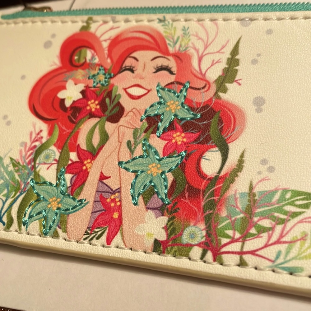Danielle Nicole little mermaid coin purse NWT